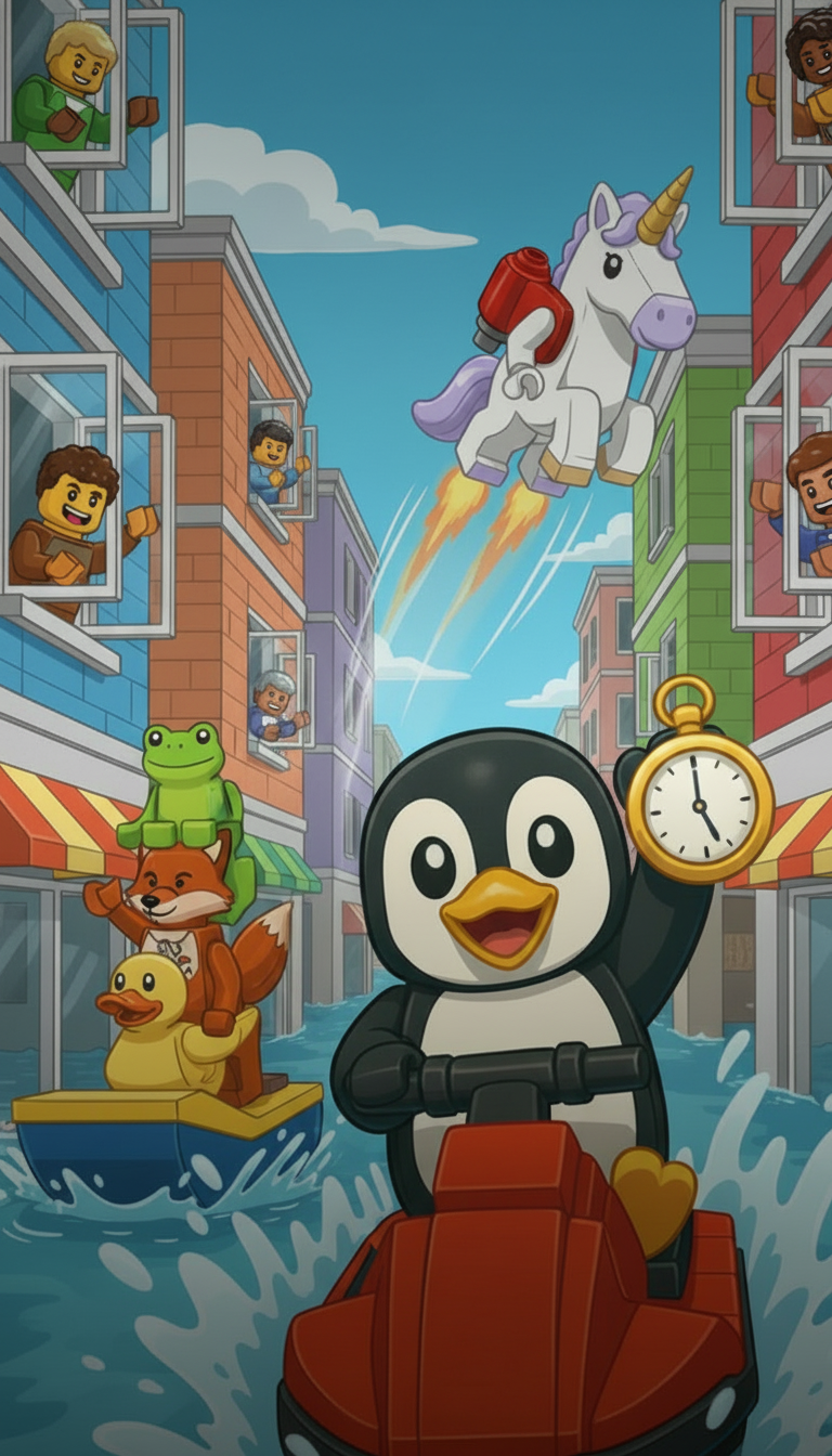Pip the penguin